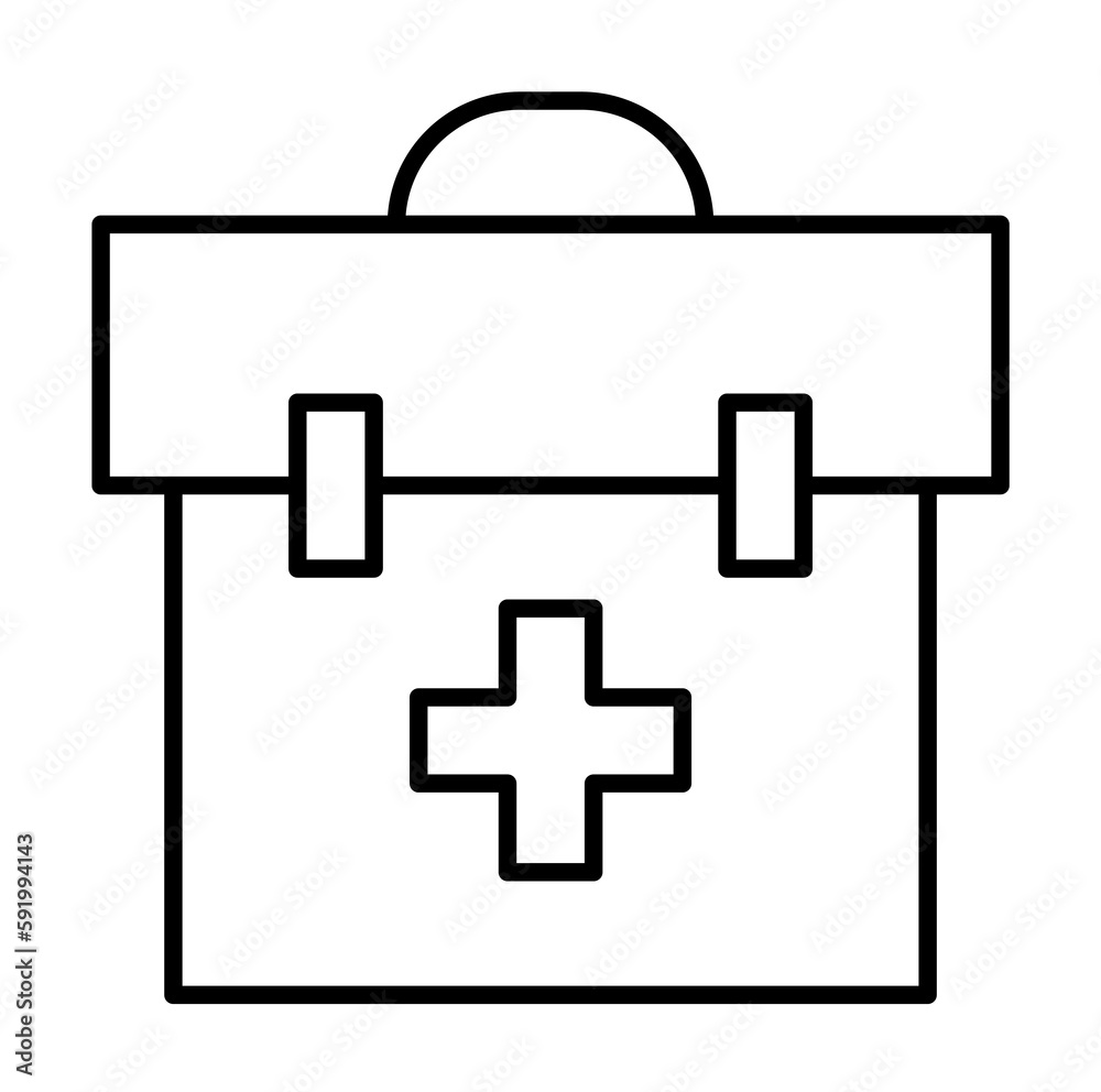 Fototapeta premium first and kit icon illustration on transparent background