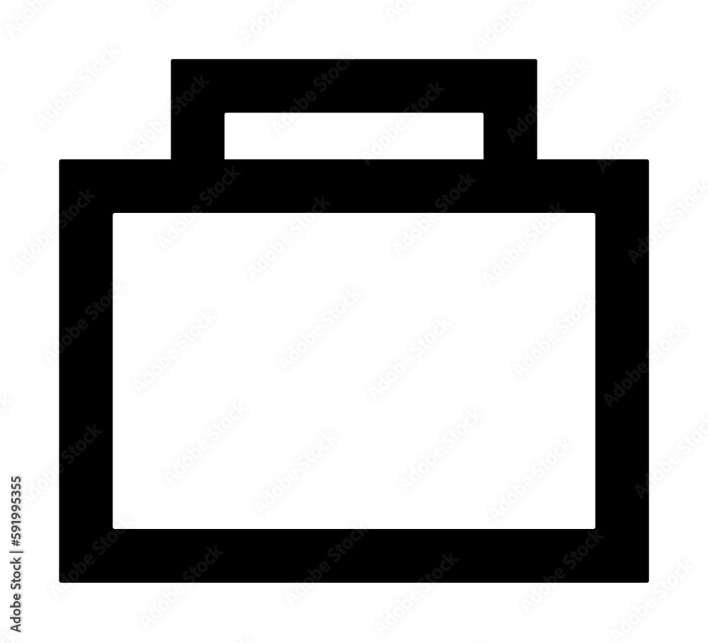 suitcase icon illustration on transparent background suitcase icon illustration on transparent background