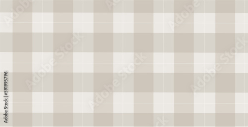 Beige plaid background vector illustration.