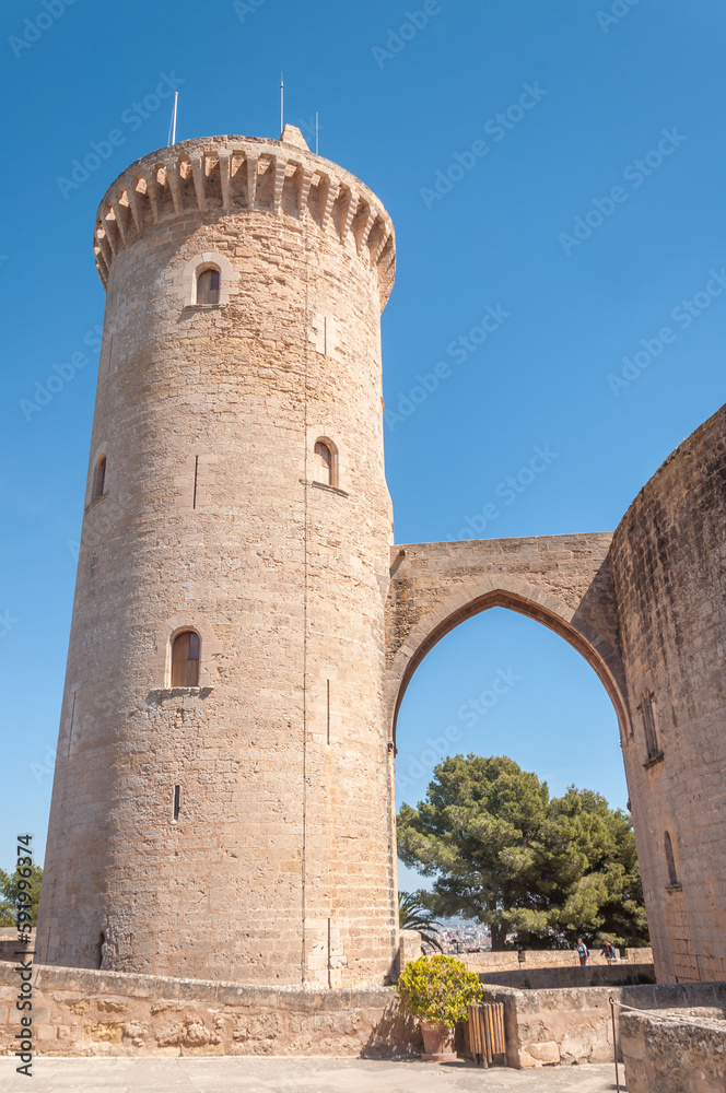 Château de Bellver à Palma de Majorque aux Baléares en Espagne