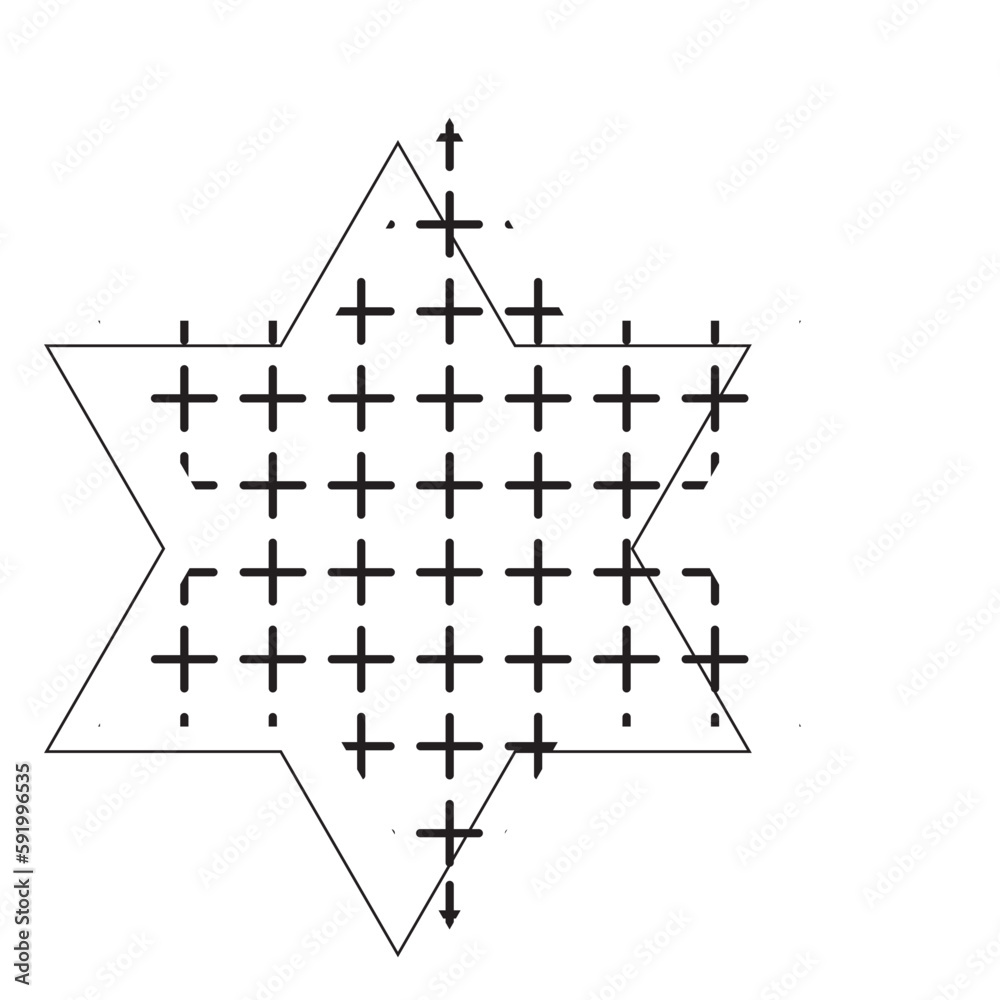 Obraz premium Plus Pattern