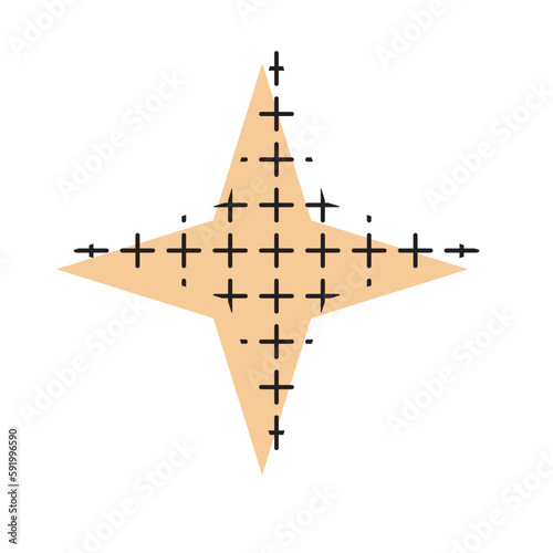 Orange Plus Pattern