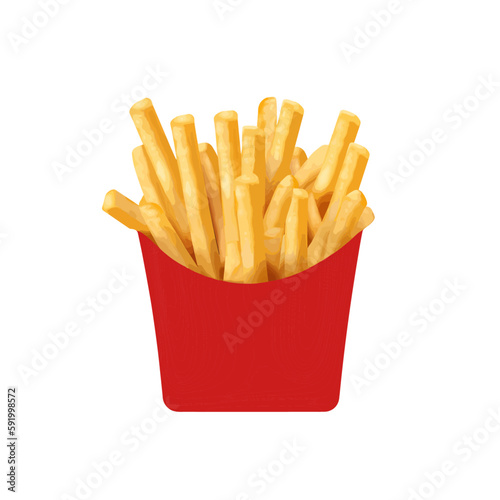 Fries Icon-Fast Food