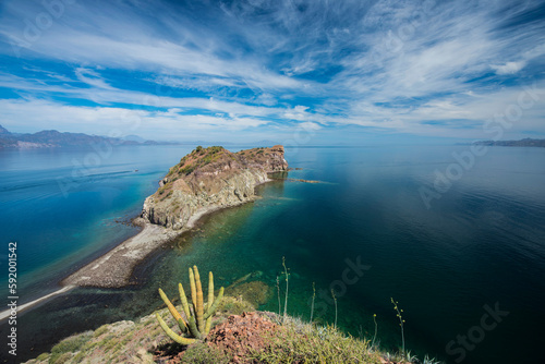 Isla Danzante or Dancers Island, part of Bahia de Loreto Bay National Park in Baja California, Mexico; Baja California, Mexico photo