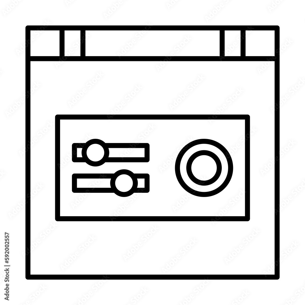 creativity, technology, setting, mixer icon illustration on transparent background creativity, technology, setting, mixer icon illustration on transparent background