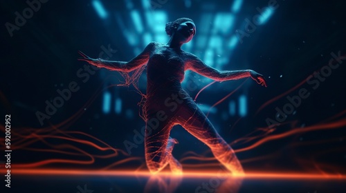 Dance, Generative AI, Illustration