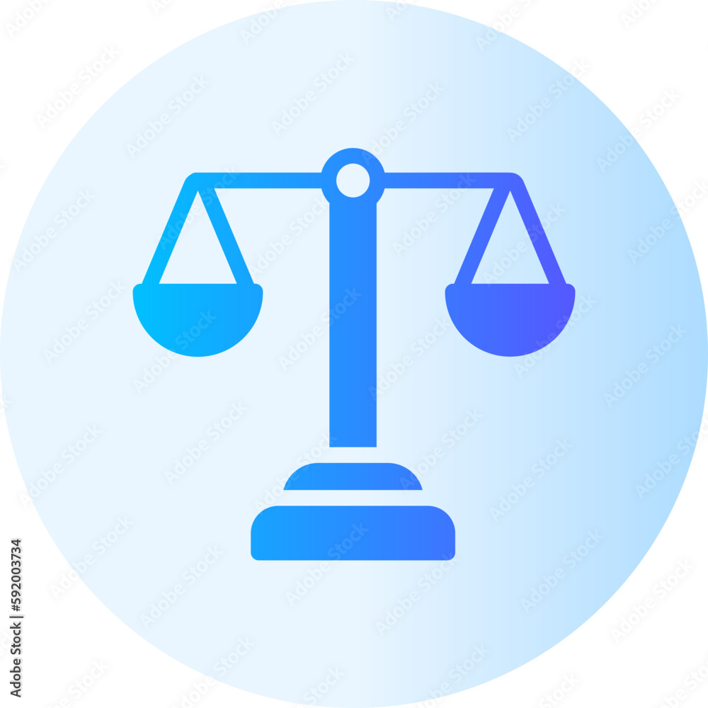 balance gradient icon balance gradient icon