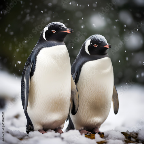 Penguin in Polar Regions