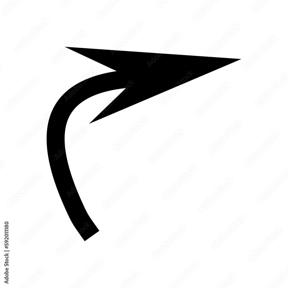 doodles arrow vector 