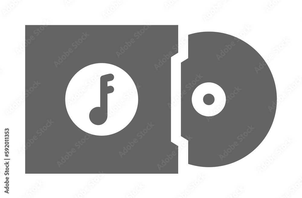 Music festival, cd, disc jockey, music note icon illustration on transparent background Music festival, cd, disc jockey, music note icon illustration on transparent background