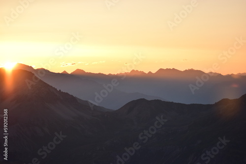 Sonnenaufgang Berge