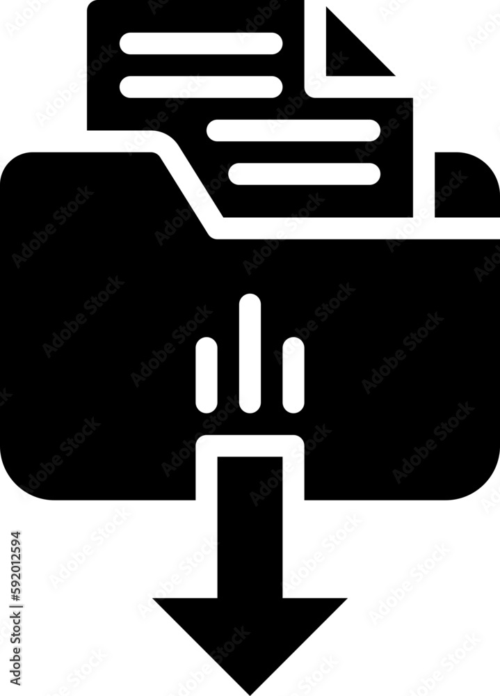Obraz premium document icon