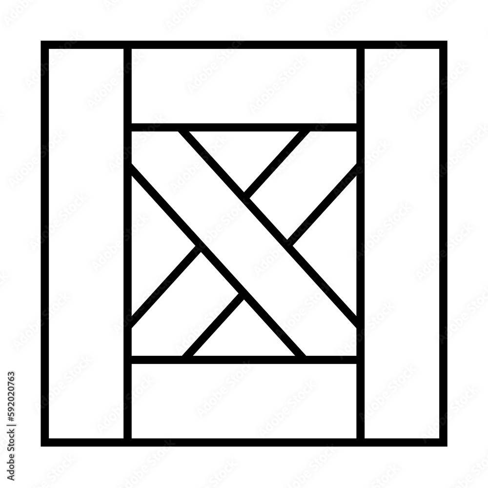 packing of a parcel outline icon illustration on transparent background packing of a parcel outline icon illustration on transparent background