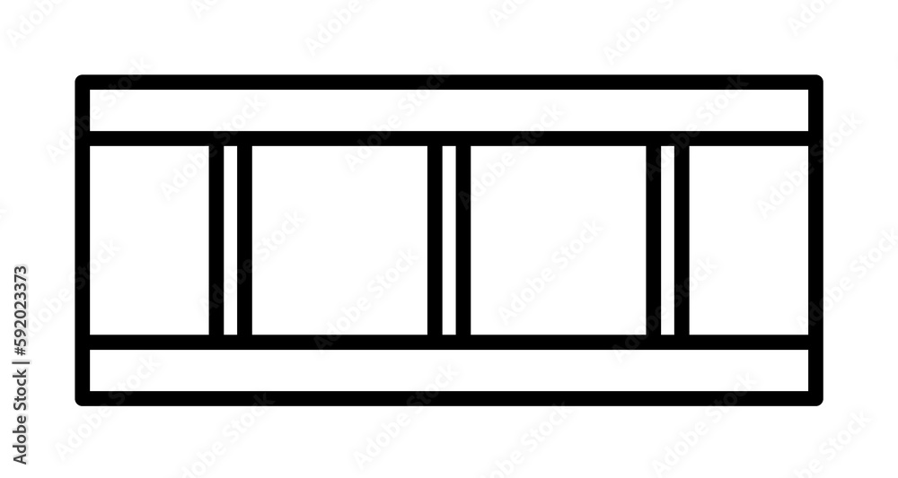 camera roll icon illustration on transparent background camera roll icon illustration on transparent background