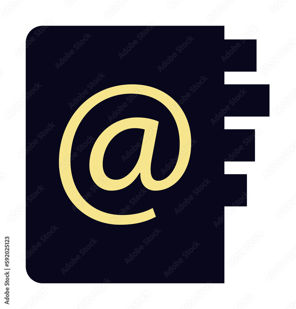 Email icon illustration on transparent background Email icon illustration on transparent background