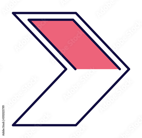 Free Download arrow icon illustration on transparent background - GFXLoad