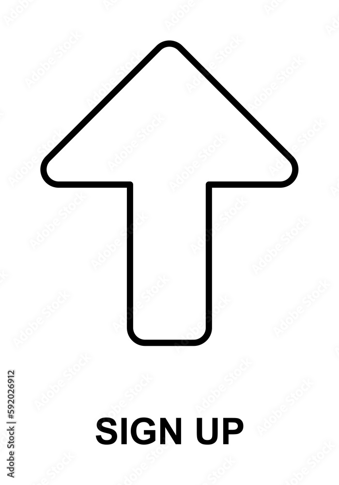 arrow up icon illustration on transparent background arrow up icon illustration on transparent background