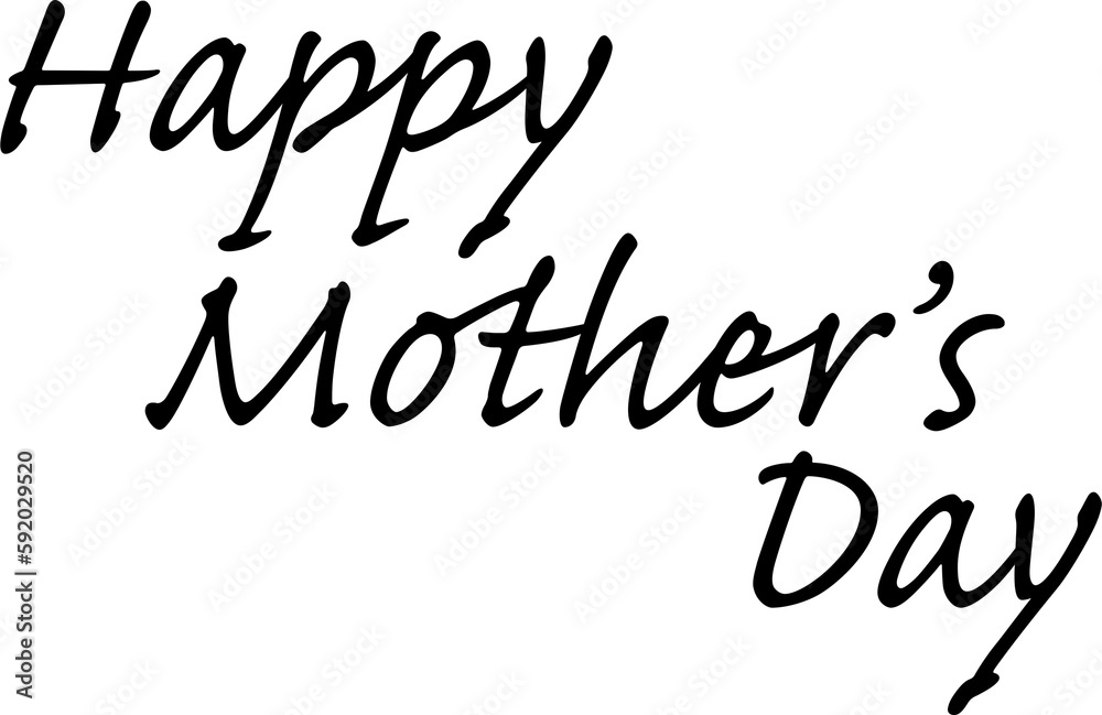 Close-up of happy mothers day text Close-up of happy mothers day text
