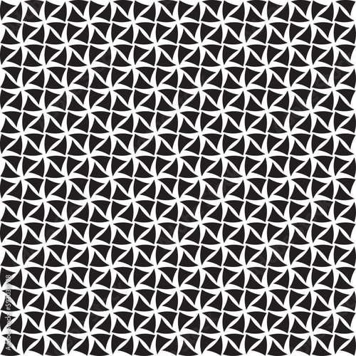 Vector seamless models. Modern stylish texture. Composition from regularly repeating geometrical element. Monochrome, simple. Vector illustrations.