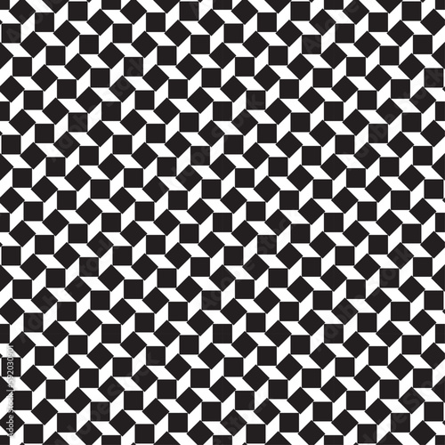 Vector seamless models. Modern stylish texture. Composition from regularly repeating geometrical element. Monochrome, simple. Vector illustrations.