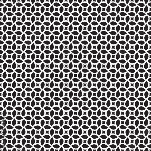 Vector seamless models. Modern stylish texture. Composition from regularly repeating geometrical element. Monochrome  simple. Vector illustrations.