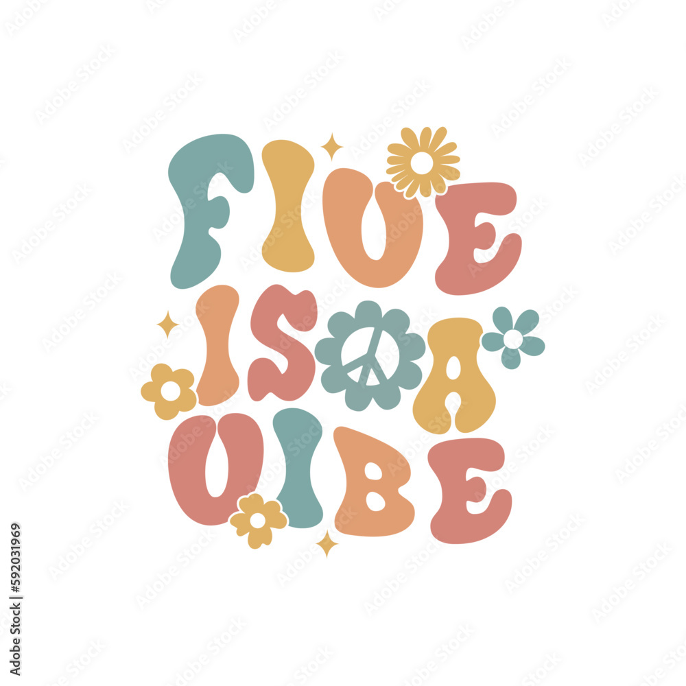 Five is a vibe design Five is a vibe design