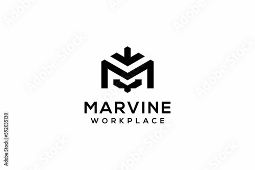 MONOGRAM LOGO ABSTRACT INITIAL