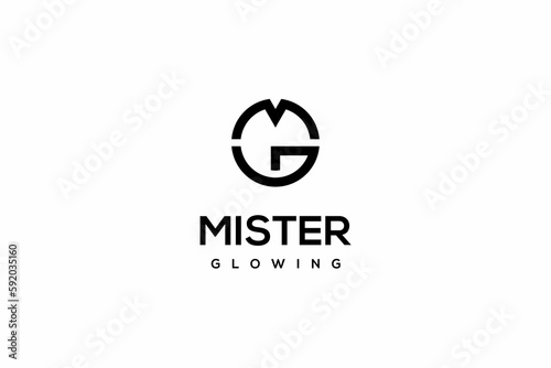 MONOGRAM LOGO ABSTRACT INITIAL