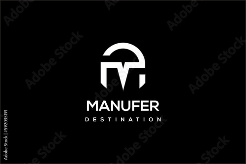 MONOGRAM LOGO ABSTRACT INITIAL