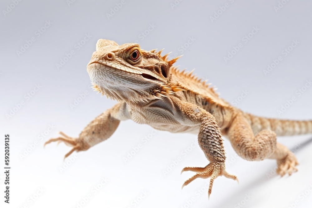 Obraz premium bearded dragon lizard
