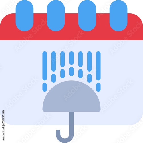 rainy day icon