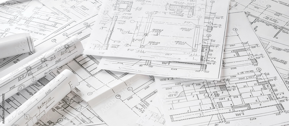 Architects concept, engineer architect designer freelance work on start-up project drawing, construction plan architect design working drawing sketch plans blueprints and making construction model Architects concept, engineer architect designer freelance work on start-up project drawing, construction plan architect design working drawing sketch plans blueprints and making construction model