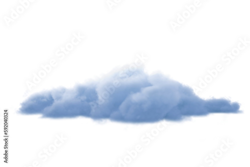 Digitally generated image of cloud 