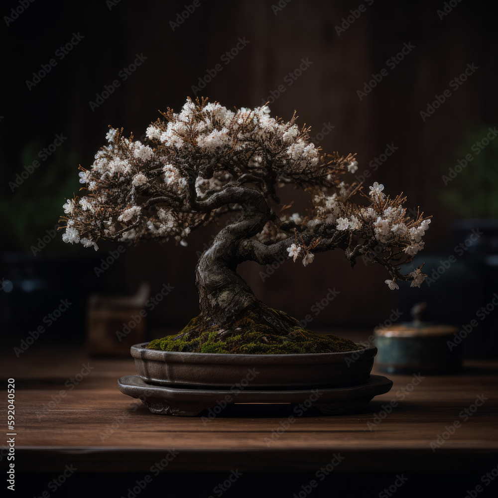 bonsai tree in a pot bonsai tree in a pot