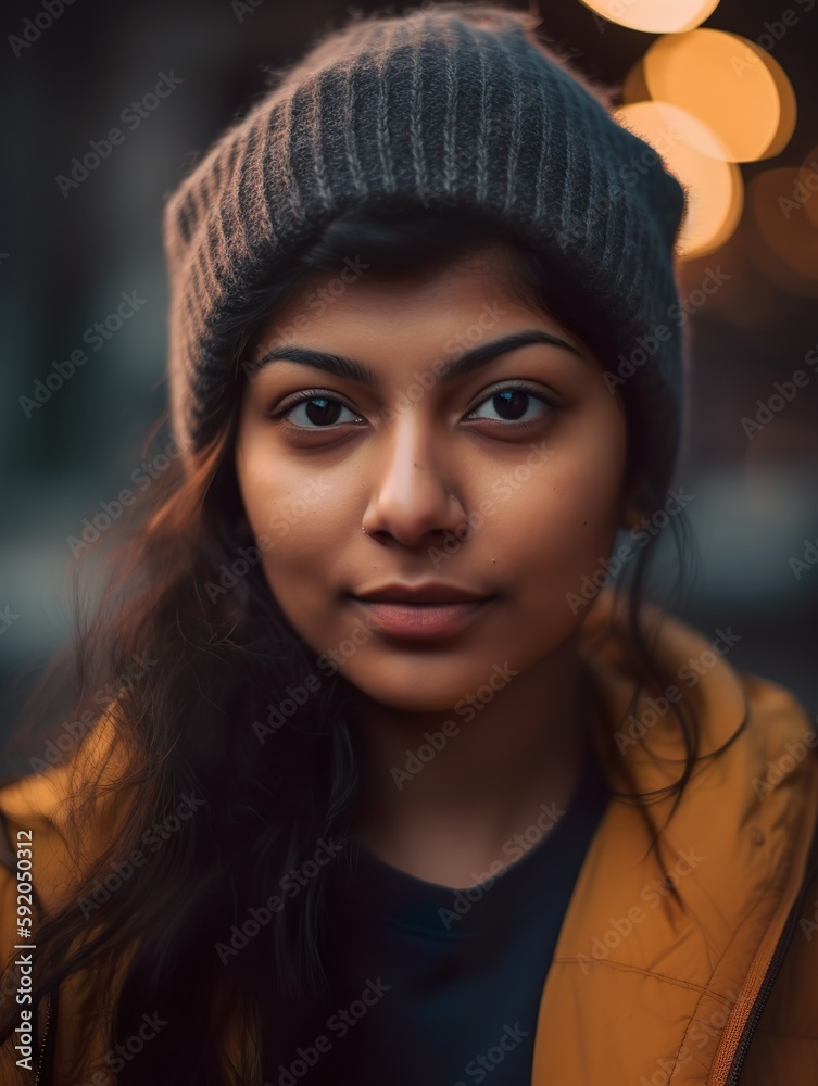 Perfekt professionelles fotografiertes Portrait eines schönen Mädchens / Jungen Frau, generative AI Perfekt professionelles fotografiertes Portrait eines schönen Mädchens / Jungen Frau, generative AI