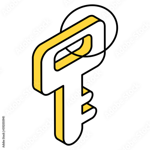 Vector design of key