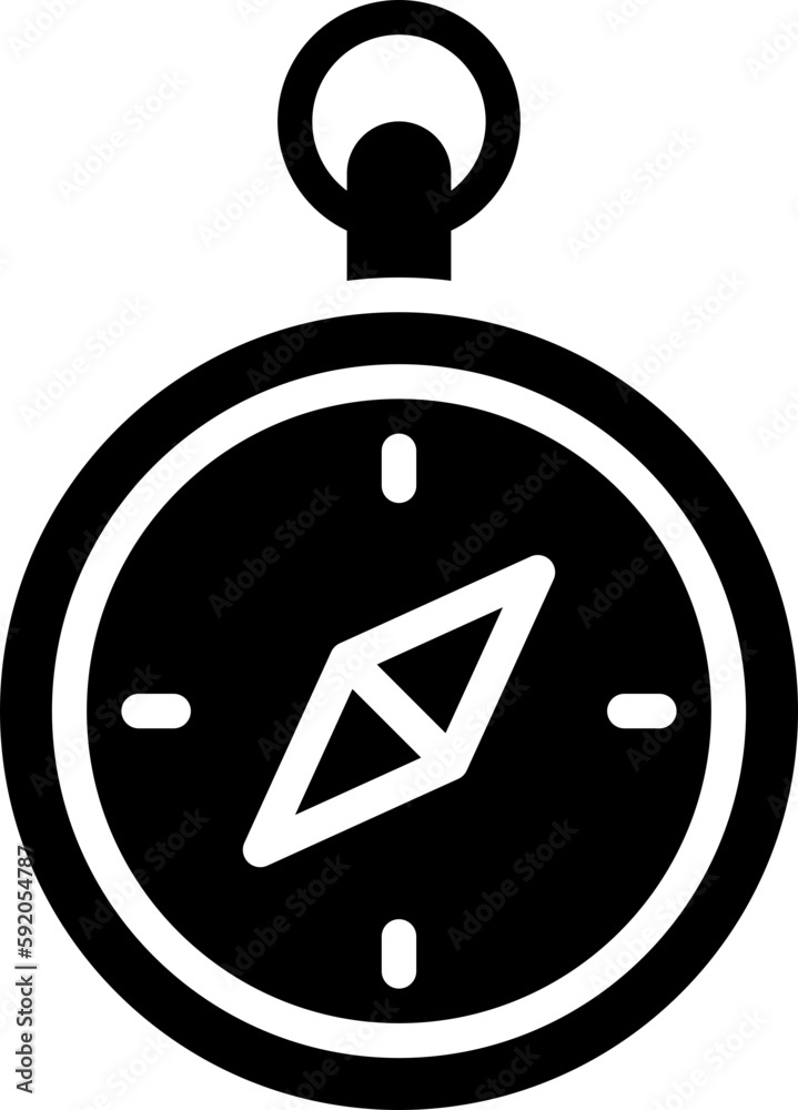Fototapeta premium compass icon