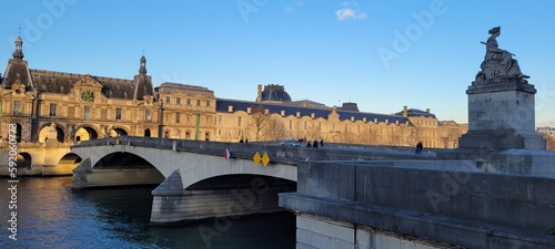 City of Paris, March 2023. Streets of the city of Paris. photo