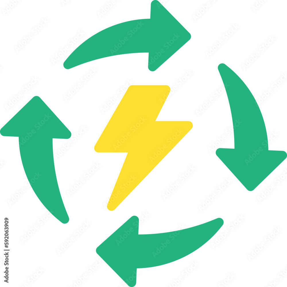 renewable energy icon renewable energy icon
