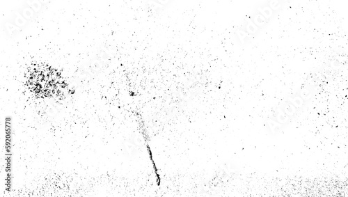 Black ink splat texture grunge 2 PNG. 