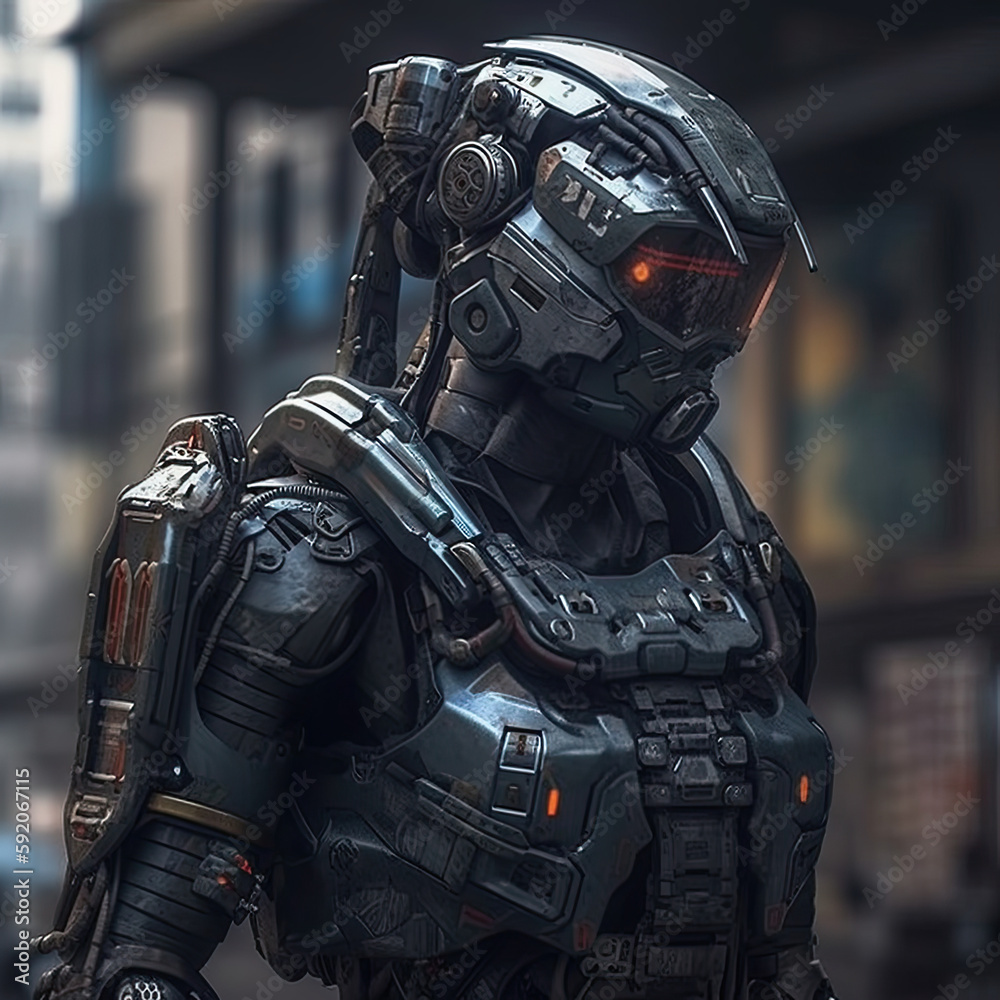 Cyborg Soldier Cyborg Soldier