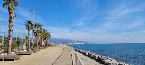 City of Savona Italy. March 2022. Italian Riviera.