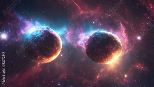 Cosmos, Generated AI © Marcus