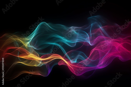 abstract smoke background