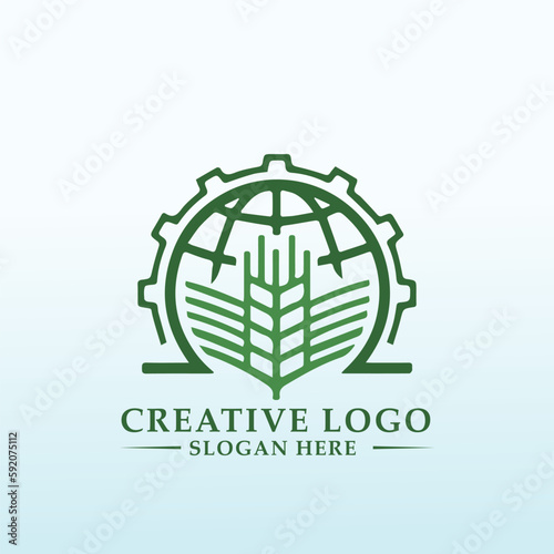 logo for agribusiness industry globally