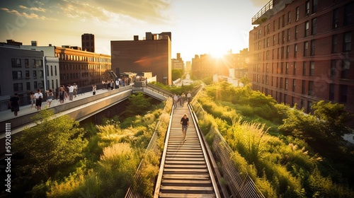 The High Line - A unique urban park in the sky