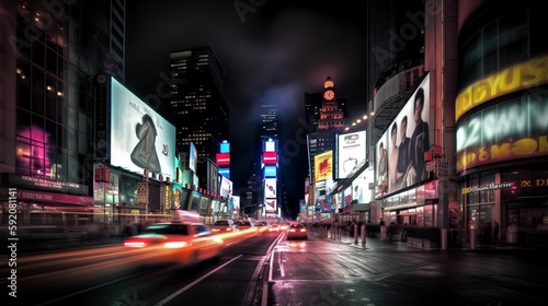 Times Square - Bright lights, big city