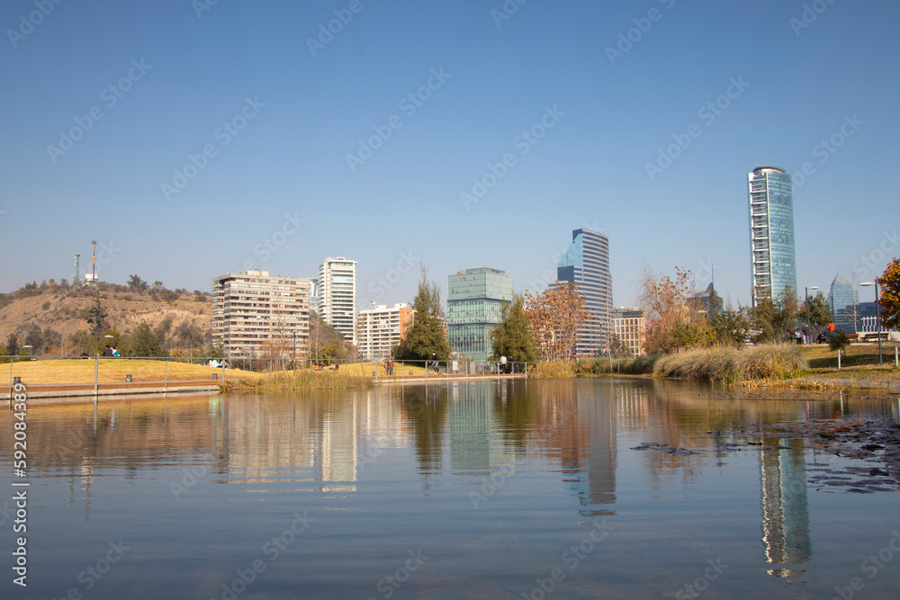 Parque Bicentenario vitacura Santiago Chile Parque Bicentenario vitacura Santiago Chile