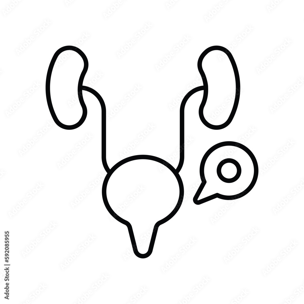 Prostate icon. Suitable for Web Page, Mobile App, UI, UX and GUI design ...