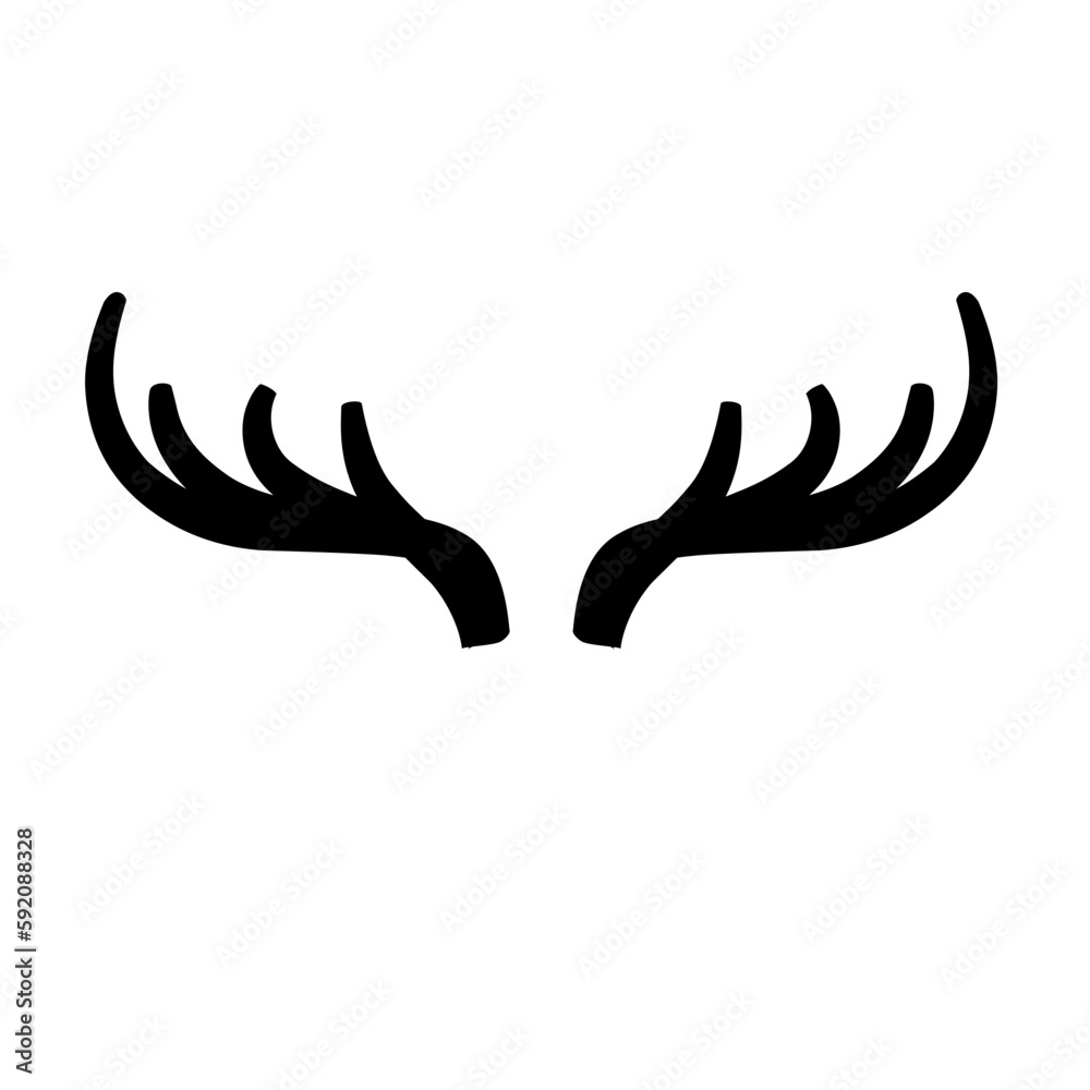 Obraz premium Antler deer illustration